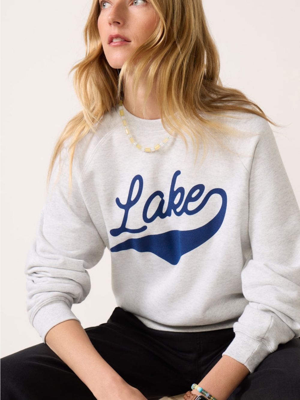 Sunny Somewhere Lake Crewneck size Medium - sold out!